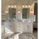 Antonia 3 Light 25.25 inch Brushed Nickel Bath Vanity Light Wall Light